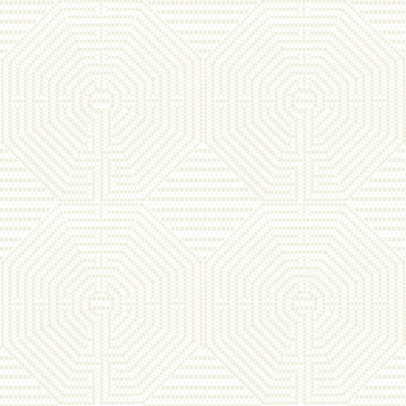 10' L x 25" W Wallpaper Roll, Cream