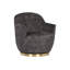 Fauteuil pivotant rembourré Hudnut-503834238