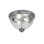 Gerda 12" Flush Mount, 2-Bulbs, Shown In Brushed Nickel Finish With Clear Bubble Glass