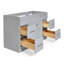 Base de meuble-lavabo simple 42 po Paulla-38600799