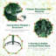 Lighted Artificial Pine Christmas Tree-840631685