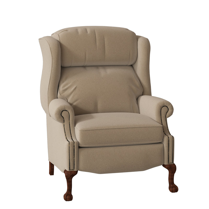 Maxwell Recliner, Rio Mineral Genuine Leather, Cobblestone, Power