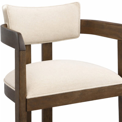 26" Counter Height Bar Stool, Upholstered Counter Stools(Set Of 2)
