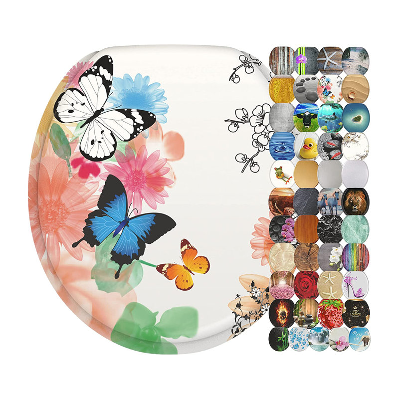 Round Toilet Seat and Lid