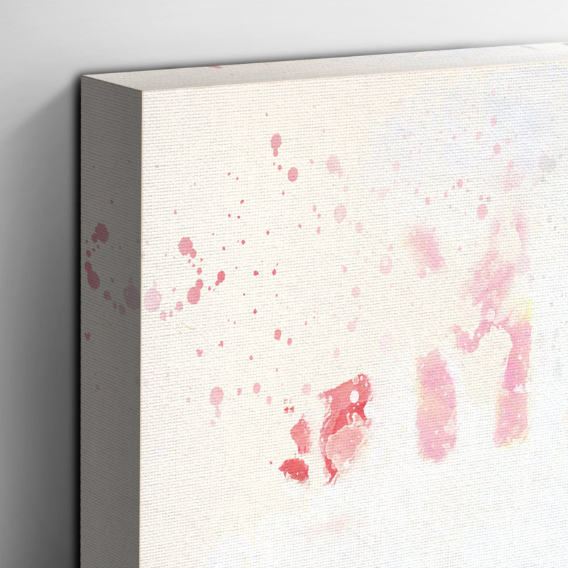 Smile Painting on Canvas - Wrapped Canvas, 60cm H x 40cm W