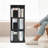 Mencos 3 Tier Rotating Corner Bookcase-215312330