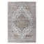 4' X 6' Brown Oriental Area Rug