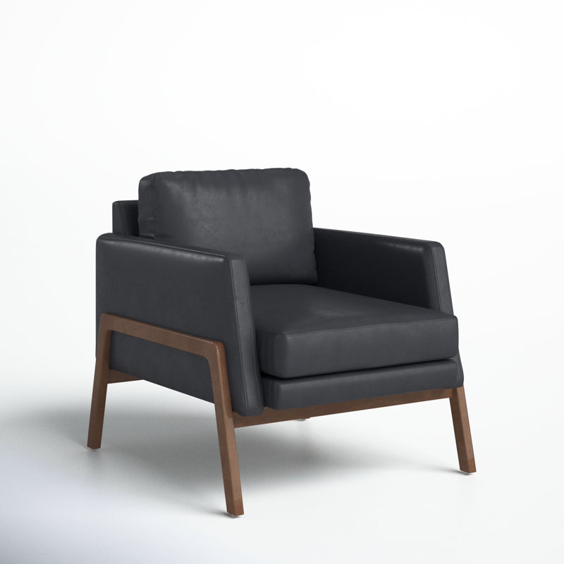 Bodie Upholstered Club Chair, Heirloom Black 