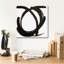  «Intersection 1» par Brittany Evans, art mural sur toile, 18 po x 18 po
