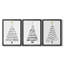 Arbre de Noël - Toile tendue avec châssis sur mesure - 3 pièces-1750120853-1750120858
