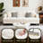 87.4” 3 Seater Sofa With Deep Seats, Modern Couch For Living Room, Comfy Armrests And Seats And Backrests