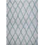 Ivoire géométrique/Tapis décoratif Aqua Lomax-26237568