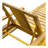 Acacia Wood Adjustable Backrest Outdoor Lounge Chair, Suitable For Gardens, Terraces, And Poolside Areas-1438859339