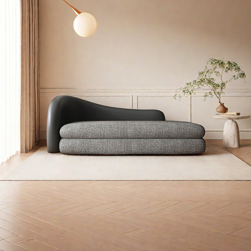 Chaise longue rembourrée Comfortable Living Room, Accoudoir à gauche (vu de face)