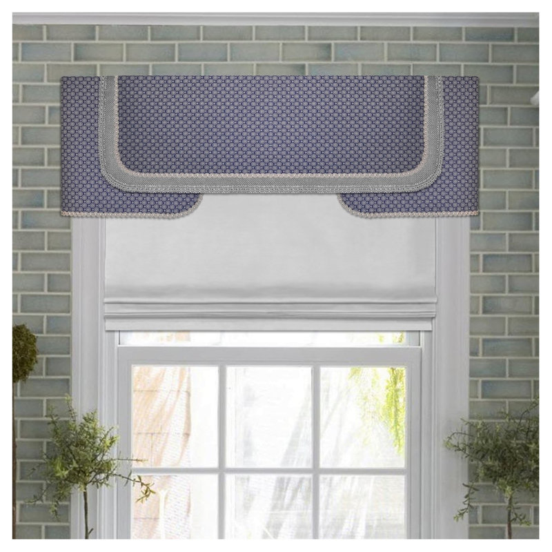 DIY No-Sew Straight Cornice Valance Kit for Custom Window Treatments
