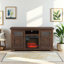 Meuble télé avec portes de grange coulissantes et télécommande Farmhouse Charm-1071320236