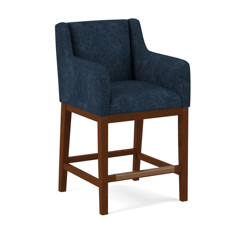 Upholstered Stool, 61614-35, Espresso