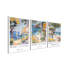 3 Piece Wrapped Canvas Wall Art