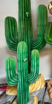 Small Cactus Life Size Statue