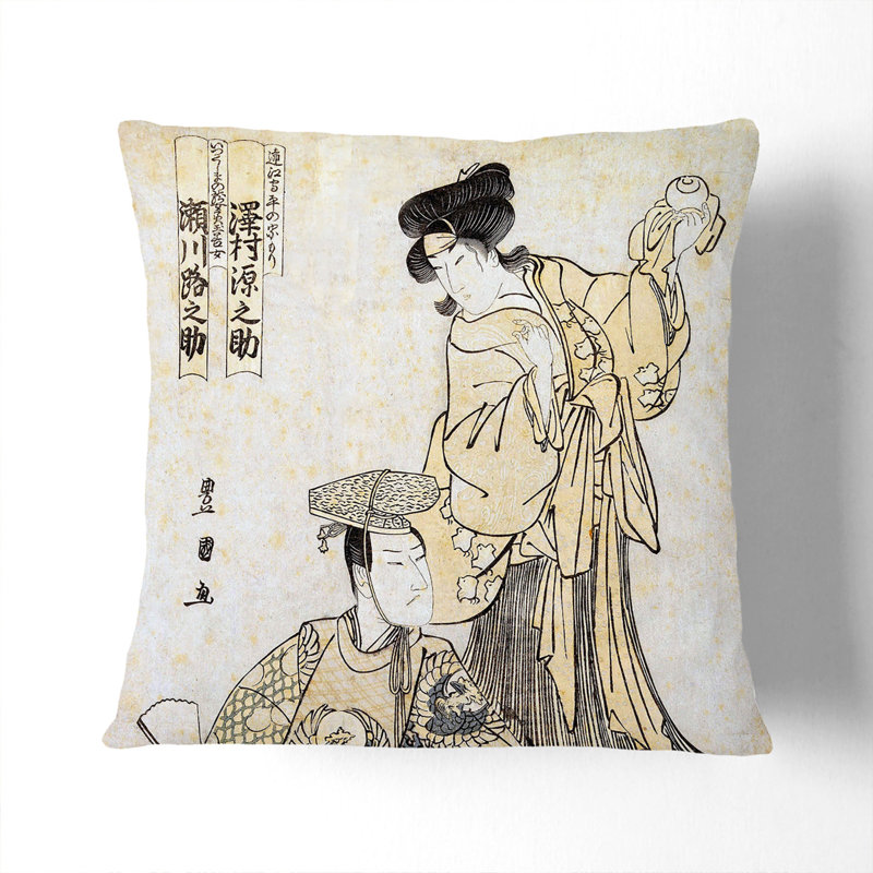 Square Throw Cushion, 55cm H x 55cm W x 20cm D