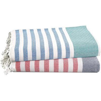 Beach Towels For Women, 2 Pack Large Beach Towels Oversized, Pre-Washed, Sand Free Beach Towels, Quick Dry, Lightweight Travel Towel,Soft Beach Bath Towel, 39"X71" - Old Glory Teal