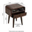 London Solid Wood End Table