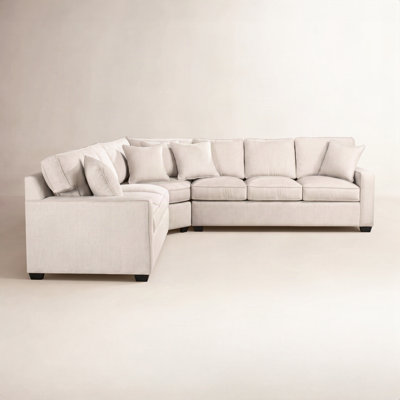 Gramercy Park Upholstered L-Shaped Sectional Symmetrical