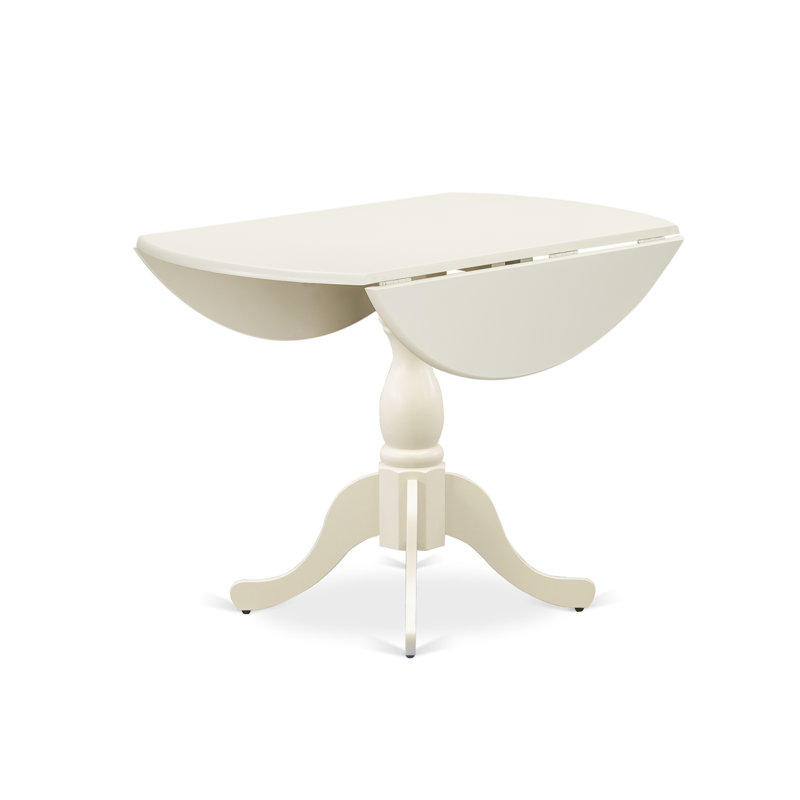 Table de salle à manger Dublin Modern, Blanc cassé / blanc
