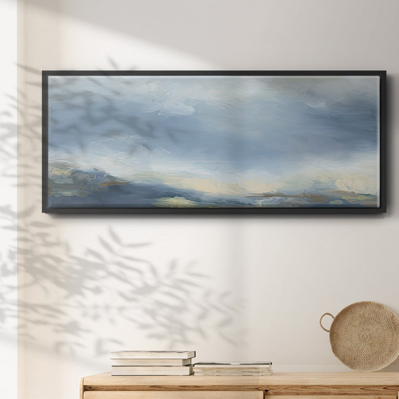 Buttermilk Sky- Framed Canvas