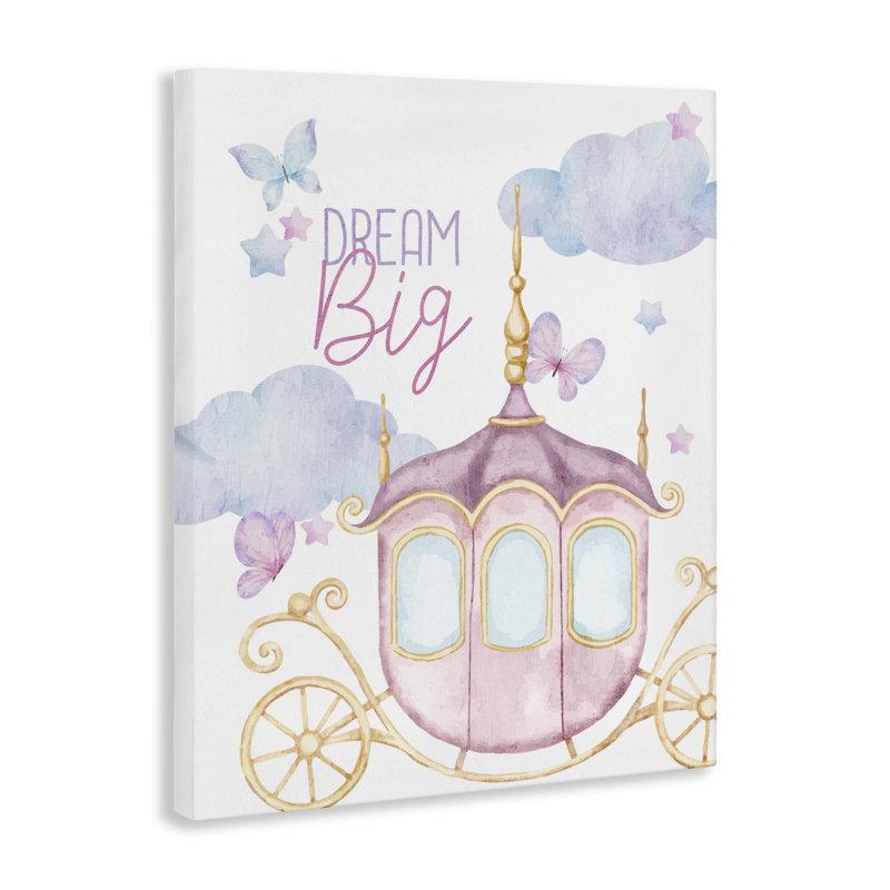 Toile de rêve Dream Big Fantasy, design par Kim Allen, H 48 po x l 36 po