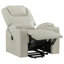 Fauteuil inclinable de massage Macklin Ivory-133571036