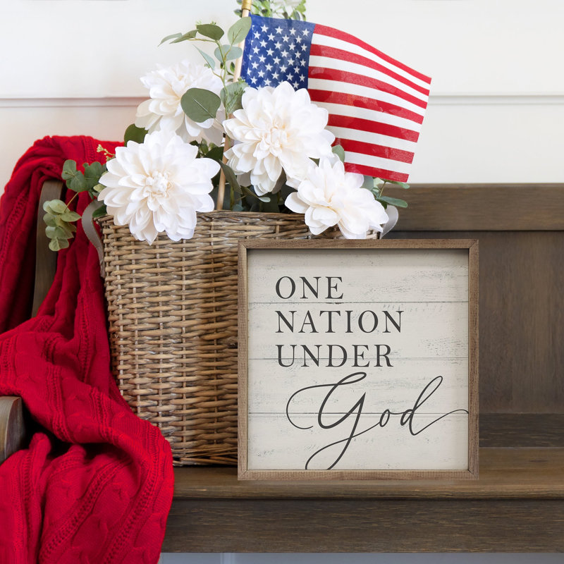 One Nation Under God , H 16 po x l 16 po