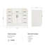 Base de meuble-lavabo simple 42 po Osoria-85027754