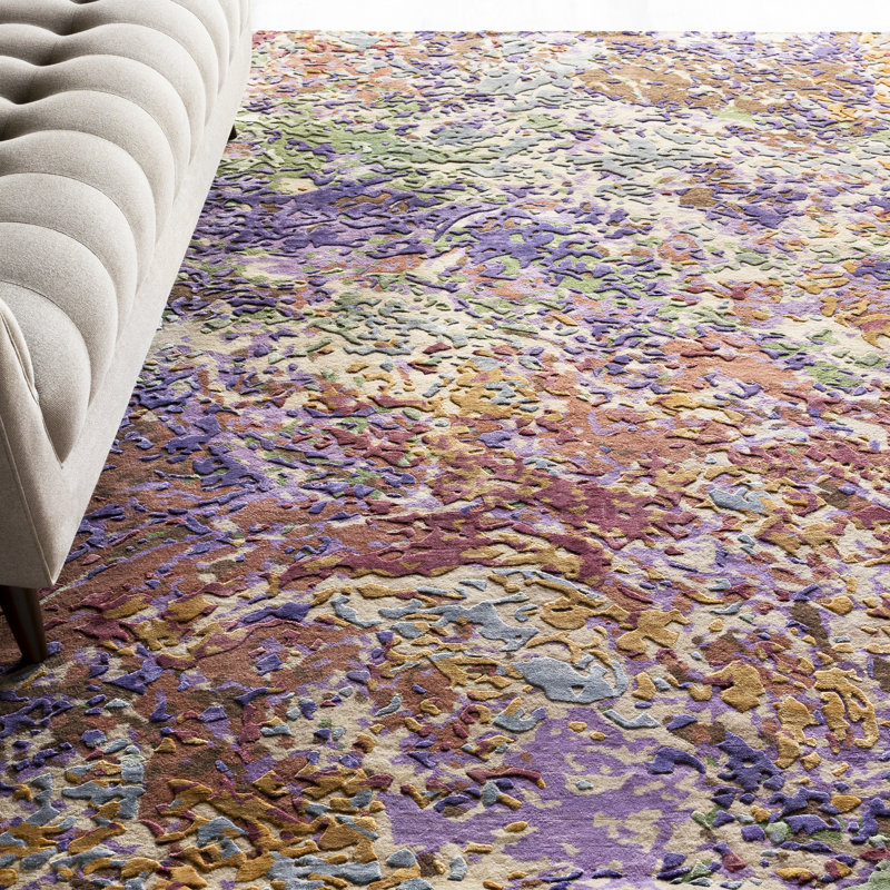 Adna Viscose Oriental Indoor Rug, Rectangle 5' x 7'6"