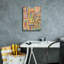 «Stripes 1» par Cheryl Warrick, art mural sur toile