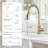 Cobbe Pull Down Kitchen Faucet-101409848