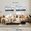 «Panoramic Bridge Mackinac Bridge», reproduction d'art sur toile tendue-769041043