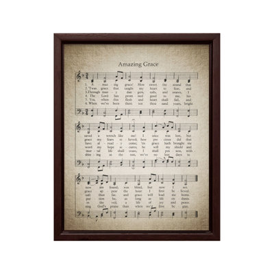 Amazing Grace Hymnal Sheet