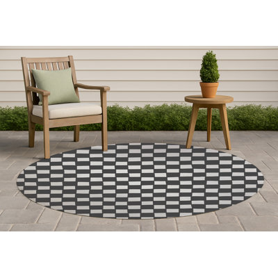 Tapis d'extérieur à carreaux antidérapant