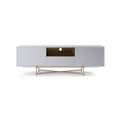 Anacely Unfinished TV Stand for TVs up to 78"