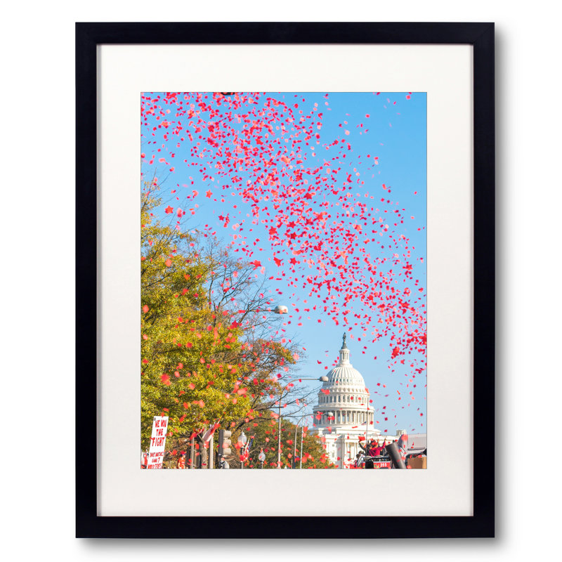 Nats Win! par Angela Pan - photographie, Papier avec cadre noir, 30" H x 24" W