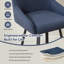 Swivel Counter Stool with Metal Frame-1836565872