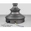 Forza - Lampe de table 28 po à interrupteur tactile en métal avec ports USB