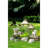 8.3X7x4.7" Decorative Sand And Cement Snail Planter With Textured Beige Finish