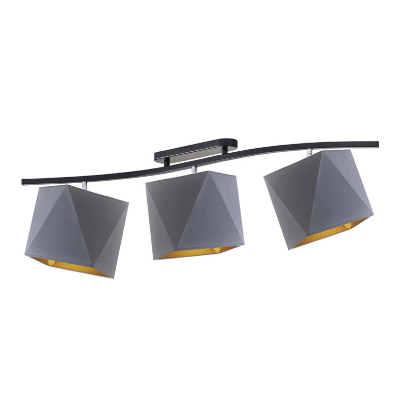 Weddle 3 - Light Kitchen Island Pendant, Grey