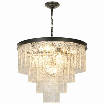 Lustre unique à couches multiples