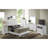 Elegant Casual Full Bed In White Finish-2045231141-2045231162