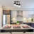 Catalapa Glass Semi Flush Mount