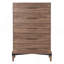 Commode à cinq tiroirs, aucun assemblage requis