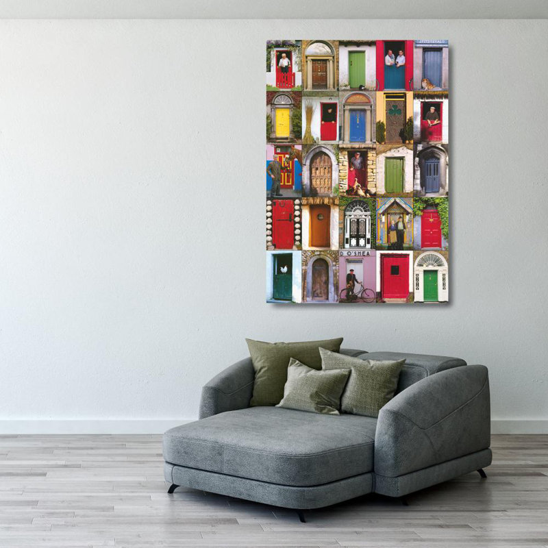 Irish Doors, 40" H x 28" W